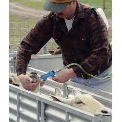 Drenchgun med beholder       