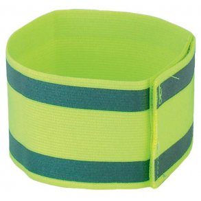 Armrefleks gul - 2 stk. med refleksbånd