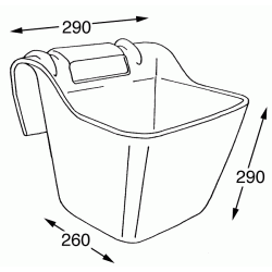 Transportkrybbe 13,5 ltr. OK 113
