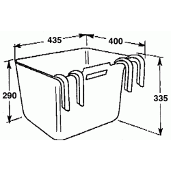 Stvnekrybbe 30 ltr. - OK 118