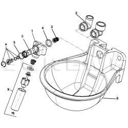 Forstal med rrventil