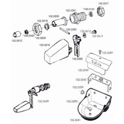 Drikkekar 130P plast til heste, ker og fr