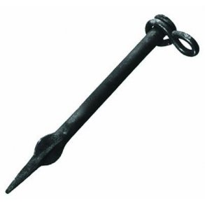 Tjrpl - Rund smedet, 32 cm.