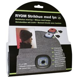 Strikhue m/Genopl. LED for- og baglys