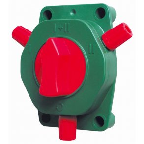 Omskifter kontakt for hegn