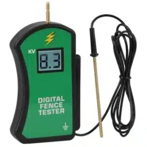 Voltmeter til elhegn digitalt